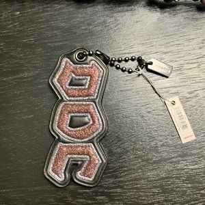 Coach Doc Bag Charm NWT